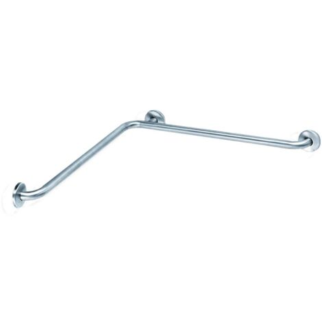 MEDICLINICS BD0700CS Barra de Ayuda Ángulo Pared-Pared Inox Satinado - ref: BD0700CS