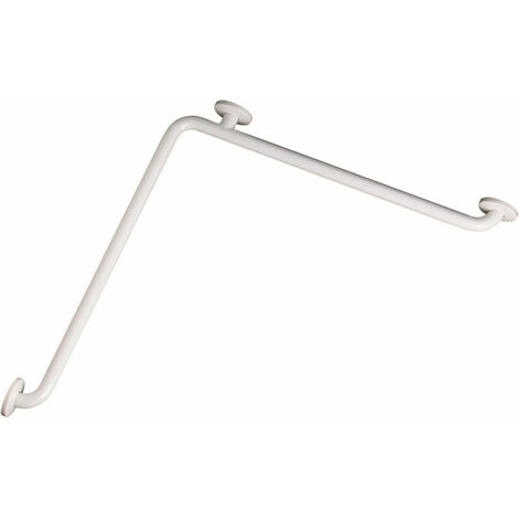 MEDICLINICS BD2700 Barra de Apoyo Horizontal AISI 201 Epoxi Blanco - ref: BD2700