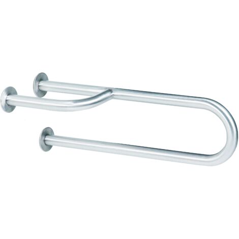 MEDICLINICS BFD600C Barra Fija 3P Derecha Inox Brillo - ref: BFD600C