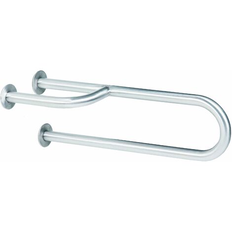 MEDICLINICS BFD600C Barra Fija 3P Derecha Inox Brillo - ref: BFD600C