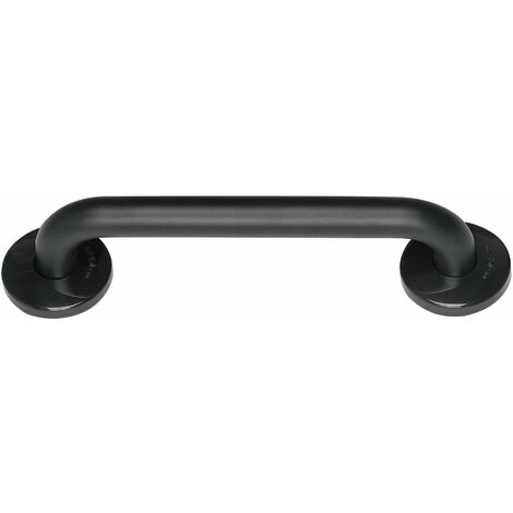 MEDICLINICS BR2300B MEDINOX Barra Recta Negra 390 mm - ref: BR2300B