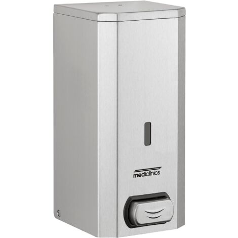 MEDICLINICS DJS0033CS Dispensador de Espray Desinfectante Manual de 1 5L Acero Inox AISI 304 Acabado Brillo - ref: DJS0033CS