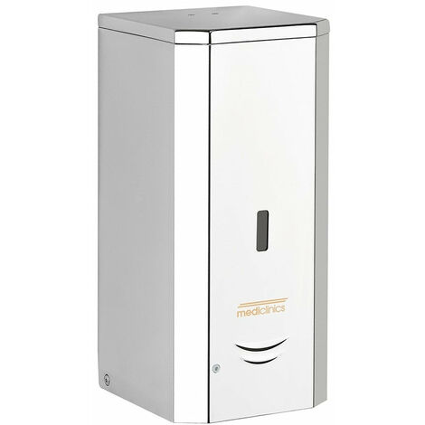 MEDICLINICS DJS0039AC Dispensador de Jabón Spray Automático de 1L Acero Inox AISI 304 Acabado Brillo - ref: DJS0039AC