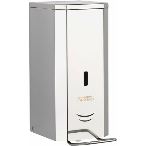 MEDICLINICS DJSP036C Dispensador de Espray Desinfectante de Accionamiento Manual 1 5L Acero Inox AISI 304 Acabado Brillo - ref: DJSP036C