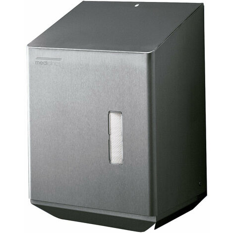MEDICLINICS DT0201CS Dispensador Papel Satinado Acero Inox - ref: DT0201CS