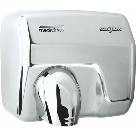 MEDICLINICS E05AC SANIFLOW SecaManos Inox Brillo - ref: E05AC