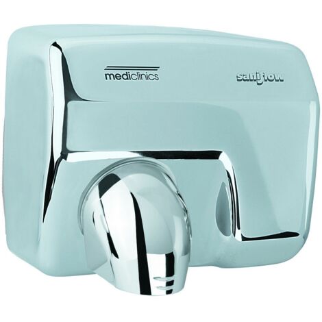 MEDICLINICS E88AC SANIFLOW Secamanos Inox Brillo - ref: E88AC