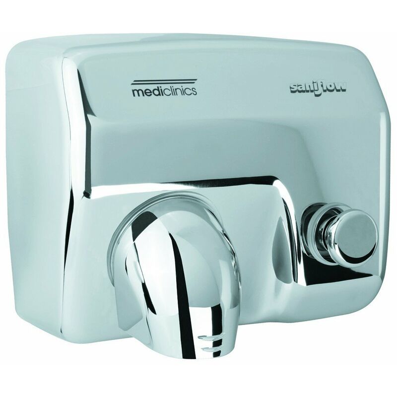 

E88C SANIFLOW Secamanos Inox Brillo - Mediclinics