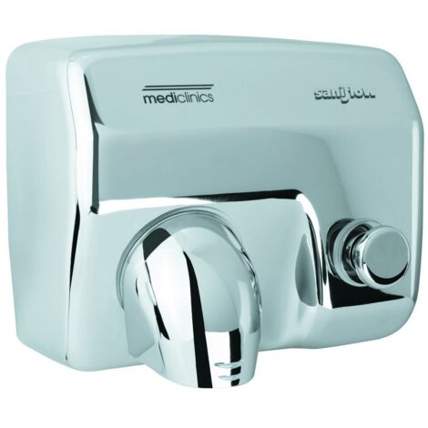 MEDICLINICS E88C SANIFLOW Secamanos Inox Brillo - ref: E88C
