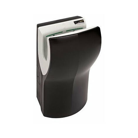 MEDICLINICS M14AB-DES DUALFLOW PLUS Secamanos Automático con Desagüe Negro - ref: M14AB-DES