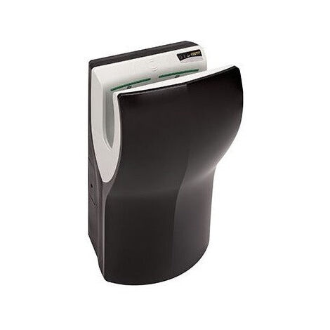 MEDICLINICS M14AB-DES-I DUALFLOW PLUS Secamanos Automático con Desagüe e Ionizador Negro - ref: M14AB-DES-I
