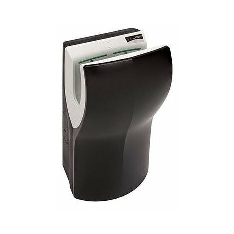 MEDICLINICS M14AB-DES-I DUALFLOW PLUS Secamanos Automático con Desagüe e Ionizador Negro - ref: M14AB-DES-I