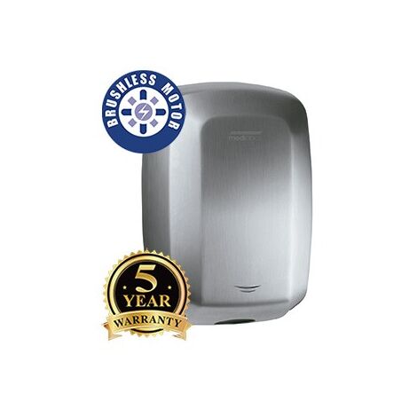 MEDICLINICS M19ACS-FIL MACHFLOW PLUS BRUSHLESS Secamanos Automático Satinado - ref: M19ACS-FIL