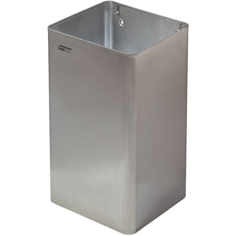 MEDICLINICS PP1065CS Papelera abierta Acero Mate - ref: PP1065CS