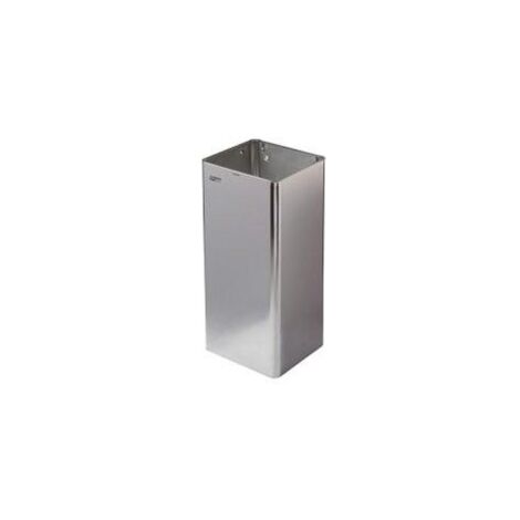 MEDICLINICS PP1080C Papelera abierta Acero Brillo - ref: PP1080C