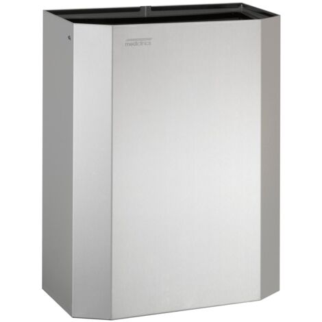 MEDICLINICS PPA2279CS Papelera Acero Inox Satinado - ref: PPA2279CS