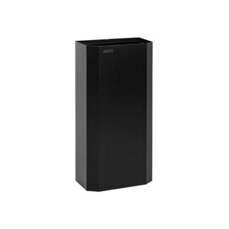 MEDICLINICS PPA4279B Papelera Negra 40 L - ref: PPA4279B