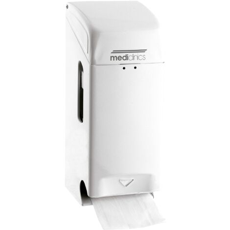 MEDICLINICS PR0781 Dispensador Papel 3 Rollos Blanco - ref: PR0781