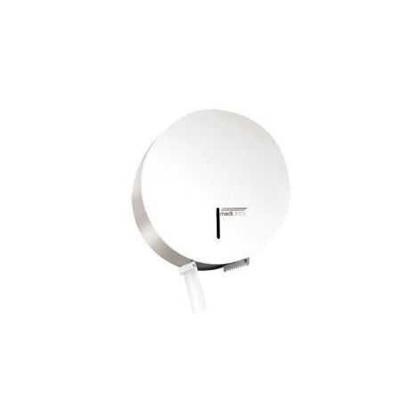 MEDICLINICS PR0787 Dispensador de Papel Higiénico Blanco - ref: PR0787