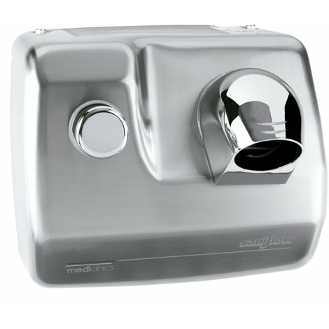 MEDICLINICS SC0088HCS Secador de Pelo Inox Satinado - ref: SC0088HCS