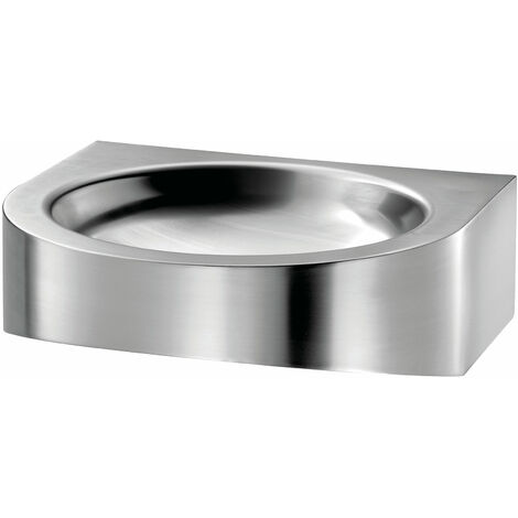 MEDICLINICS SNLM58CS Lavamanos Extraplano Sin Rebosadero Movilidad Reducida Acero Inox Satinado - ref: SNLM58CS