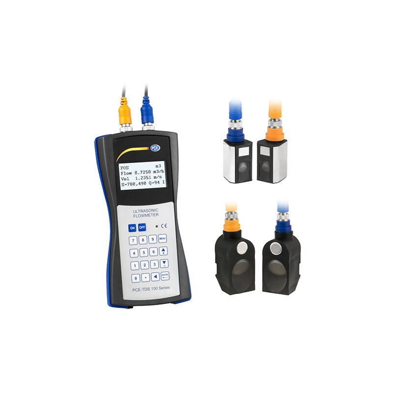 

Pce Instruments - Medidor de caudal por ultrasonidos PCE-TDS 100HSH