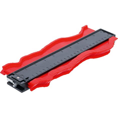 Medidor de contornos  250 mm  bloqueable
