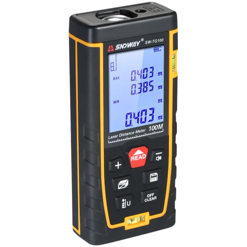 

Medidor de distancia laser digital portatil 100m - Sndway