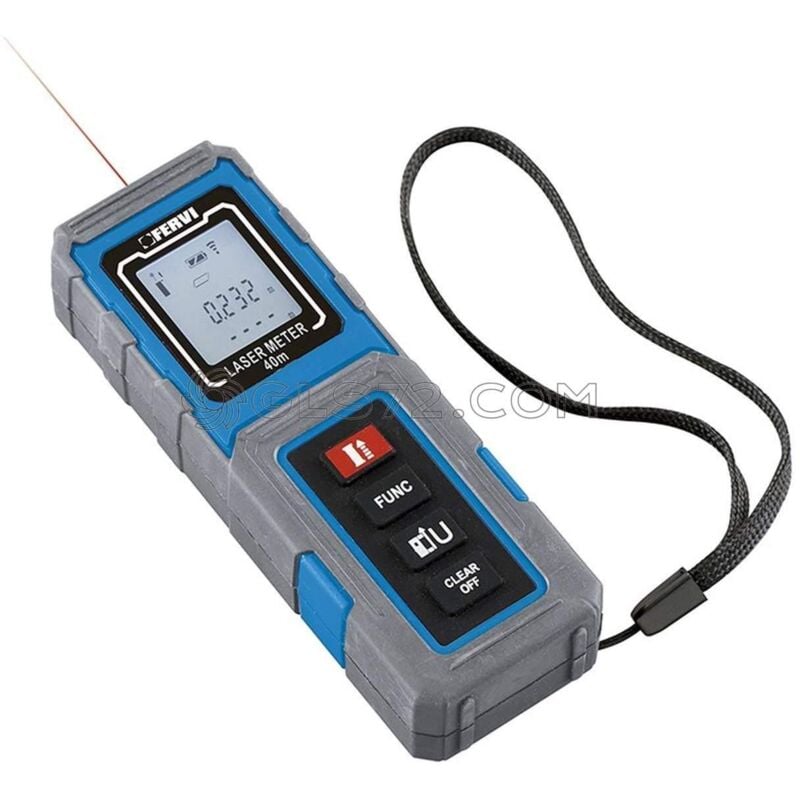 

MEDIDOR DE DISTANCIA LASER 40m ML40 - Fervi