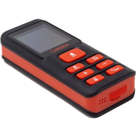 Medidor de distancia láser rojo 40 m
