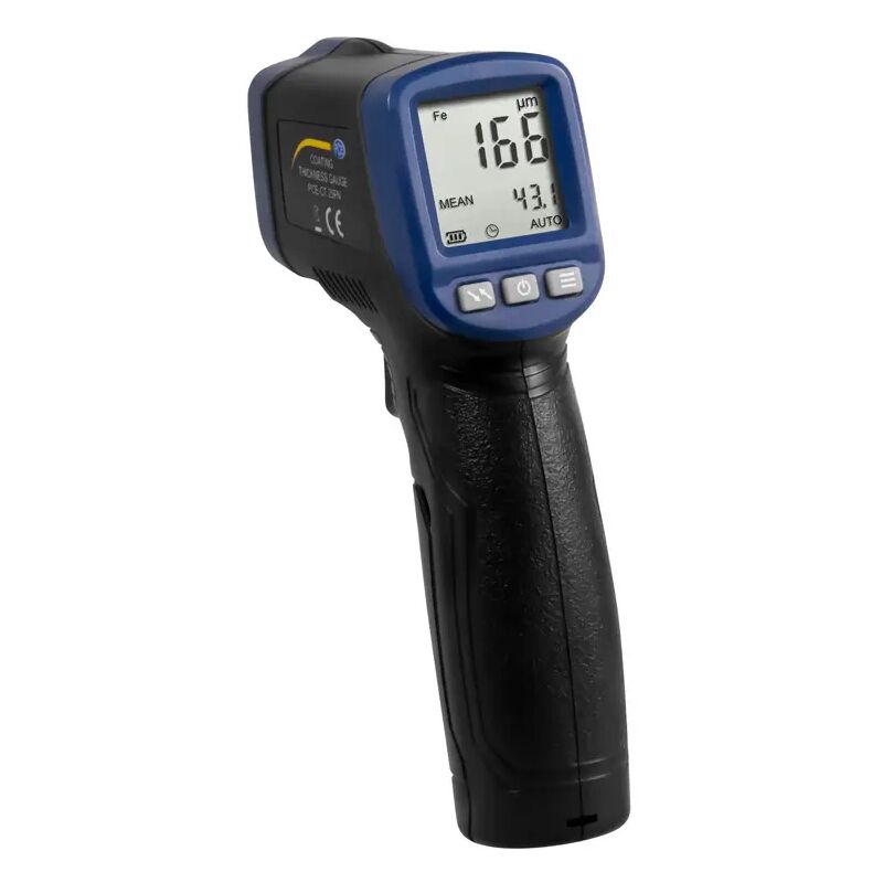 

Pce Instruments - Medidor de espesor de capas tipo pisto para metales férricos y no férricos PCE-CT 25FN