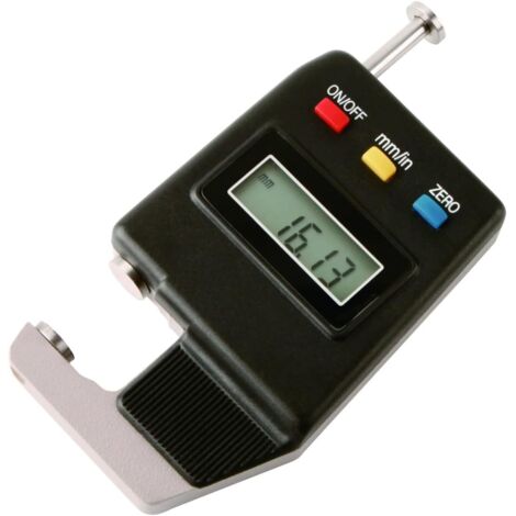 Medidor de espesor digital de alta precisión de 0-15 mm (0,01 mm) para joyería con diamantes y piedras preciosas.