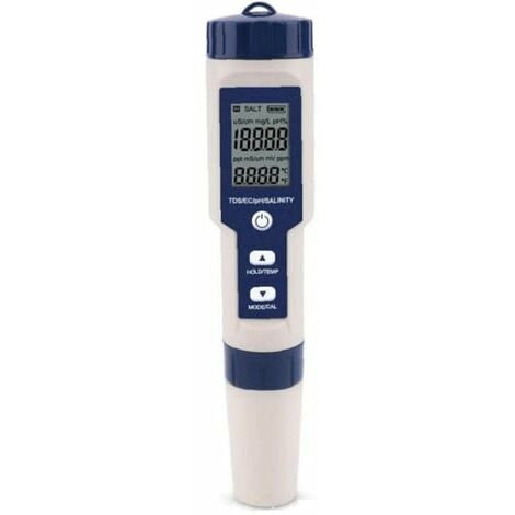 Medidor de PH Digital de alta precisión Probador de calidad del agua PH/tds/ec/Temp Tester LYLM