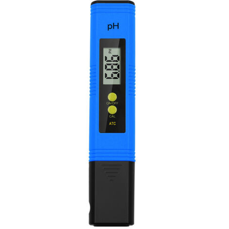 Medidor de pH digital para agua, lápiz medidor de pH