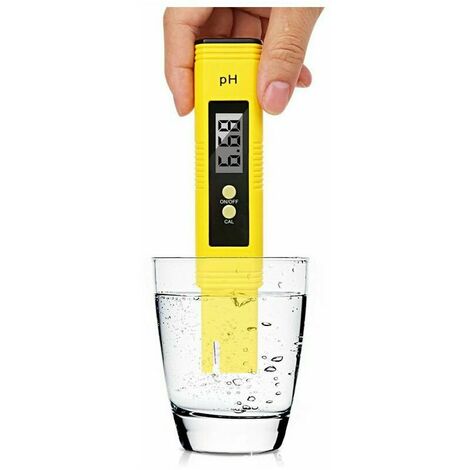 Medidor de PH digital, probador de calidad del agua Atc con rango de medición de 0-14 Ph, probador de Ph para uso doméstico, Guazhuni