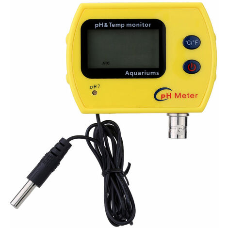 Medidor de pH para acidímetro de acuario Analizador de calidad del agua PH-991