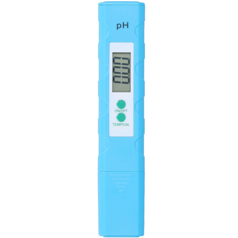Medidor de pH portátil PH-06 para análisis de agua en acuicultura.