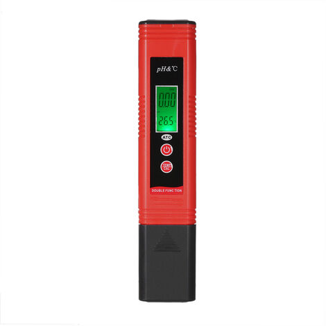 Medidor de pH tipo boligrafo pH-007 profesional y de ahorro de energia KKmoon, dispositivo de analisis de calidad del agua