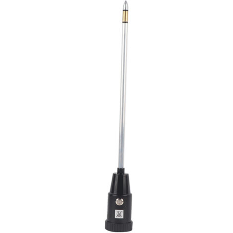 Medidor de pH y humedad del suelo de alta precisión, sin batería, electrodo metálico impermeable de 30 cm, analizador de plantas hidropónicas, medidor de calidad del agua, jardín, 5–50 °C, modelo SM-T