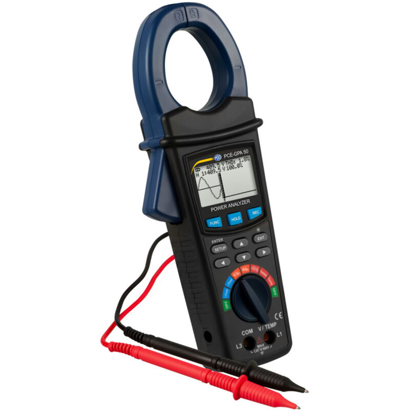 

Medidor de potencia eléctrica PCE-GPA 50