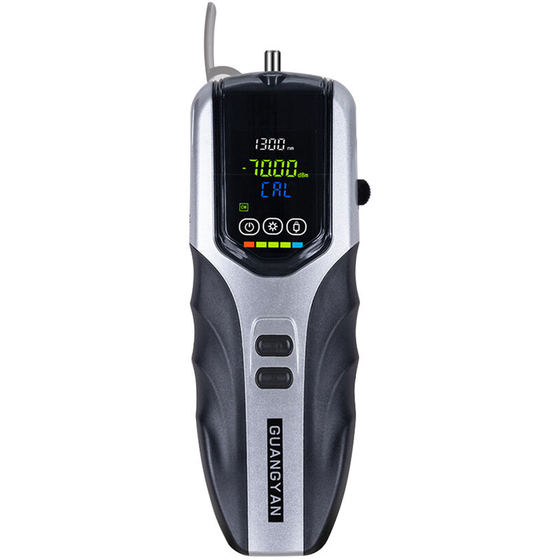 

Medidor de potencia optica recargable, medidor de potencia de fibra optica con pantalla LCD en color portatil G750