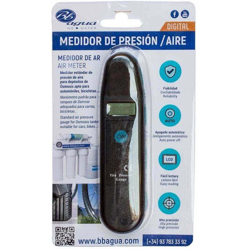 

Medidor de presión de Aire para el depósito. . - Bbagua