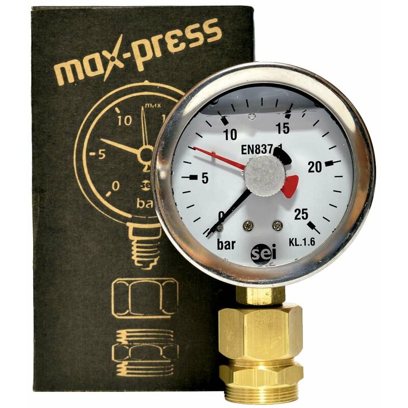

Medidor Presion Portatil Con Aguja De Máxima Sei Max Press