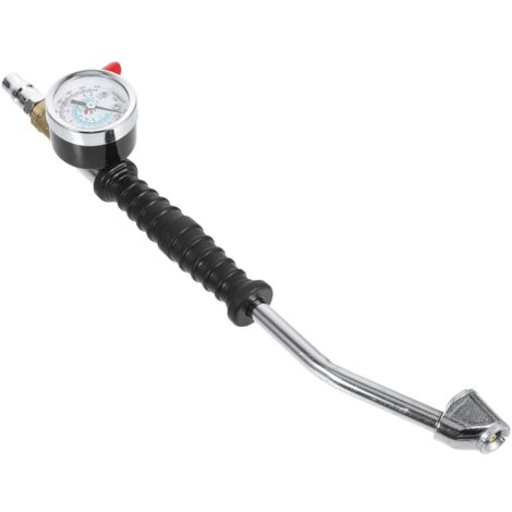 Medidor de presión portátil para inflar neumáticos Vaguelly con mandril de aire, herramienta para inflar neumáticos de automóviles y camiones, precisión y robustez.