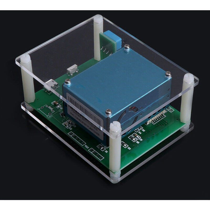 

Medidor de probador de detector PM2.5 de coche de 2.8 pulgadas, monitor de calidad de aire de particulas PM1.0 PM10 AQI