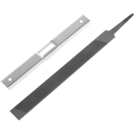 Medidor de profundidad de acero para motosierra - Herramienta de afilado plano - Guía de comprobación de herramientas manuales