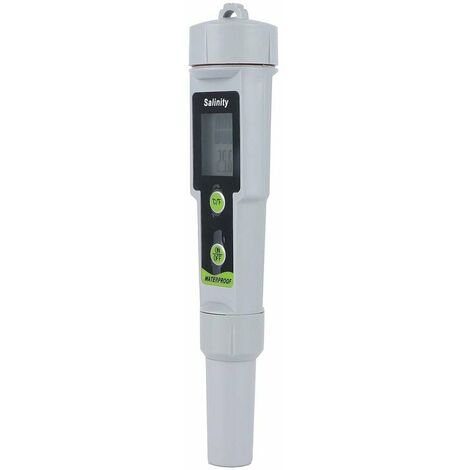 Medidor de salinidad, Medidor de salinidad tipo pluma de salinidad digital, Refractómetro anticongelante de compensación automática de temperatura profesional, Refractómetro de salinidad Mari Aquarium