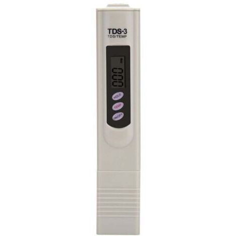 Medidor de TDS, dispositivo de medición digital multifuncional, analizador profesional de calidad del agua, medidor de pureza de 0 a 9990 ppm, medidor de rango con pantalla LCD para agua del grifo y a