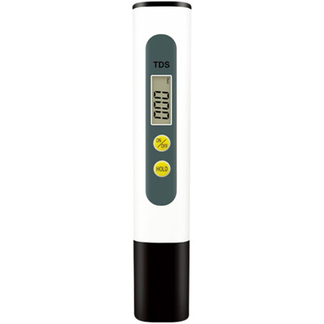 Medidor digital de calidad del agua TDS tipo bolígrafo (0-9990 ppm), mini analizador portátil para agua potable, acuarios, piscinas y acuicultura.