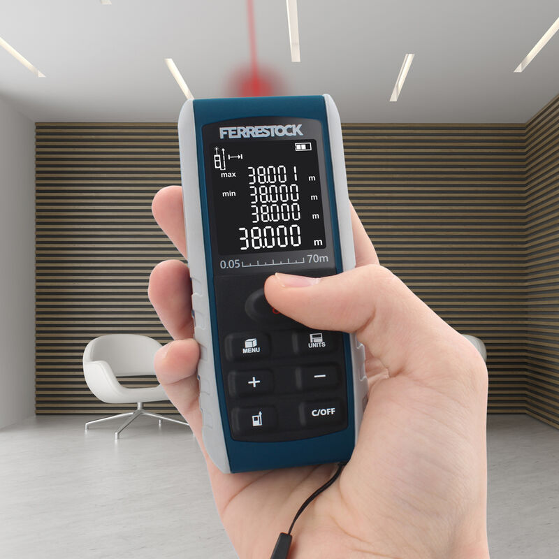 Bosch Medidor l/áser a distancia PLR 25 2 pilas AAA 1.5 V